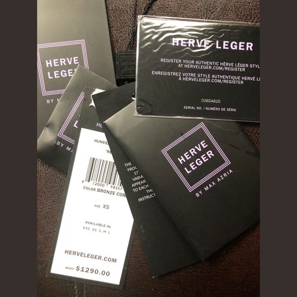 Herve Leger dress size XS - Picture 4 of 5